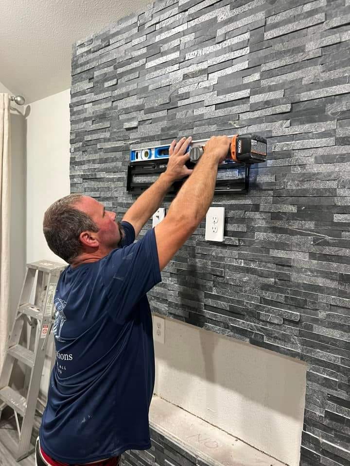 Interior Stone Install